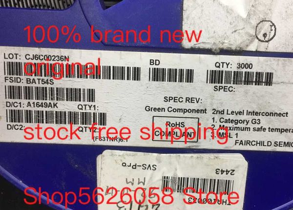 smart power plugs bat54s sot-23 100% original 50pcs-3000pcs/lot stock
smart power plugs bat54s sot-23 100% original 50pcs-3000pcs/lot stock