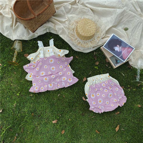 suit of style of summer outfit girl baby child lovely lace condole belt + knickers two suit baby girl clothes set 210701, White
suit of style of summer outfit girl baby child lovely lace condole belt + knickers two suit baby girl clothes set 210701, White