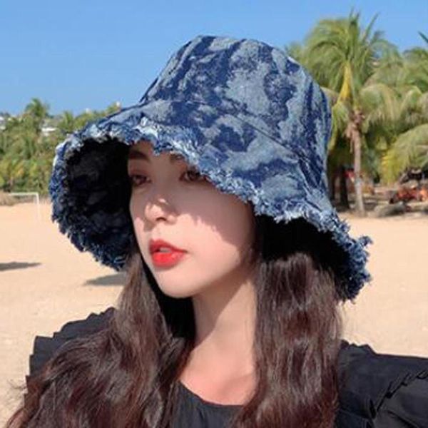 wide brim hats fashion tie-dye denim sunshade fisherman hat basin outdoor bucket, Blue;gray
wide brim hats fashion tie-dye denim sunshade fisherman hat basin outdoor bucket, Blue;gray