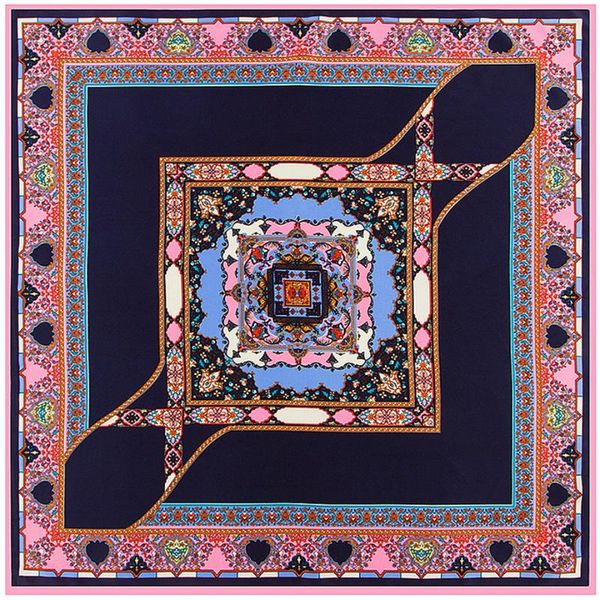 scarves 100cm twill 100% silk scarf square women 2021 kerchief handkerchief bandanna fashion neckerchief, Blue;gray
scarves 100cm twill 100% silk scarf square women 2021 kerchief handkerchief bandanna fashion neckerchief, Blue;gray