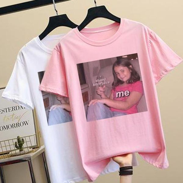 women's t-shirt 2021 women t-shirts stupid bitch juice print tshirt harajuku vintage shirt summer woman vogue female t clothes, White
women's t-shirt 2021 women t-shirts stupid bitch juice print tshirt harajuku vintage shirt summer woman vogue female t clothes, White