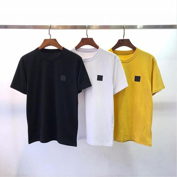 21ss spring short sleeve tees embroidered round logo men women casual t shirts 03208, White;black
21ss spring short sleeve tees embroidered round logo men women casual t shirts 03208, White;black