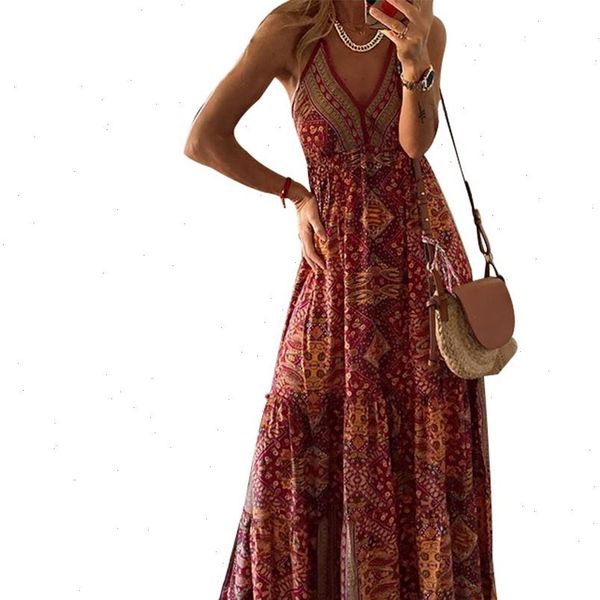 womens fashion maxi dress floral midi no sleeve deep v neck loose high waist summer girls retro beach clothes 2021 new, Black;gray
womens fashion maxi dress floral midi no sleeve deep v neck loose high waist summer girls retro beach clothes 2021 new, Black;gray