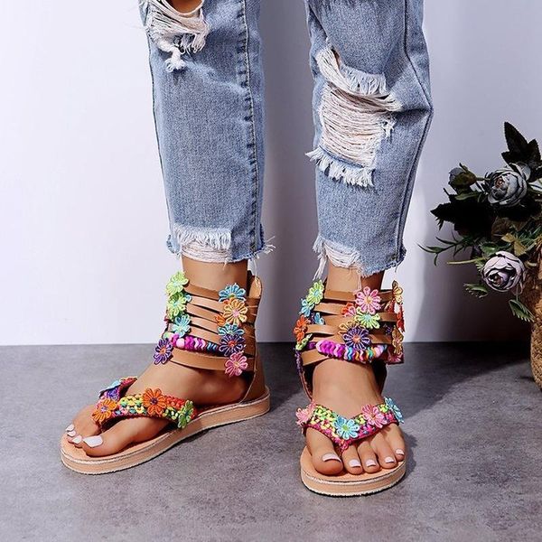 sandals summer trend flat roman women 2021 flip-flop rear zipper fashion all-match casual, Black
sandals summer trend flat roman women 2021 flip-flop rear zipper fashion all-match casual, Black