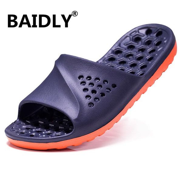 slippers summer men casual water shoes non-slip slides bathroom sandals soft sole plus size 49, Black
slippers summer men casual water shoes non-slip slides bathroom sandals soft sole plus size 49, Black
