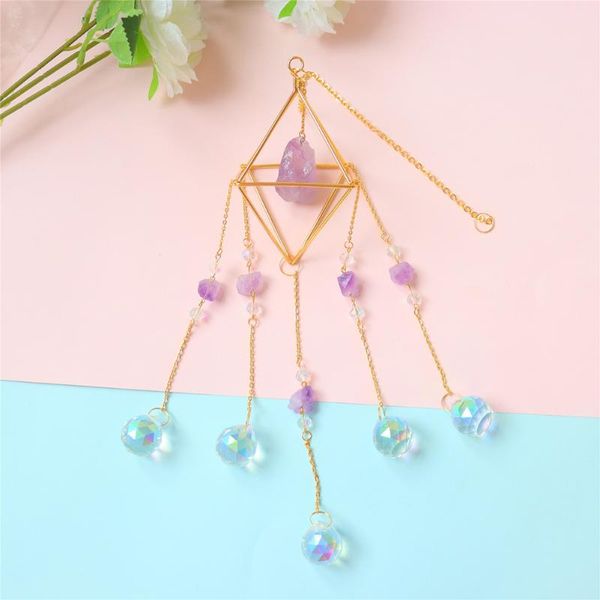 garden decorations crystal light catching jewelry pendant wind chime diamond ab colored lighting ball bead frame natural stone decoration
garden decorations crystal light catching jewelry pendant wind chime diamond ab colored lighting ball bead frame natural stone decoration