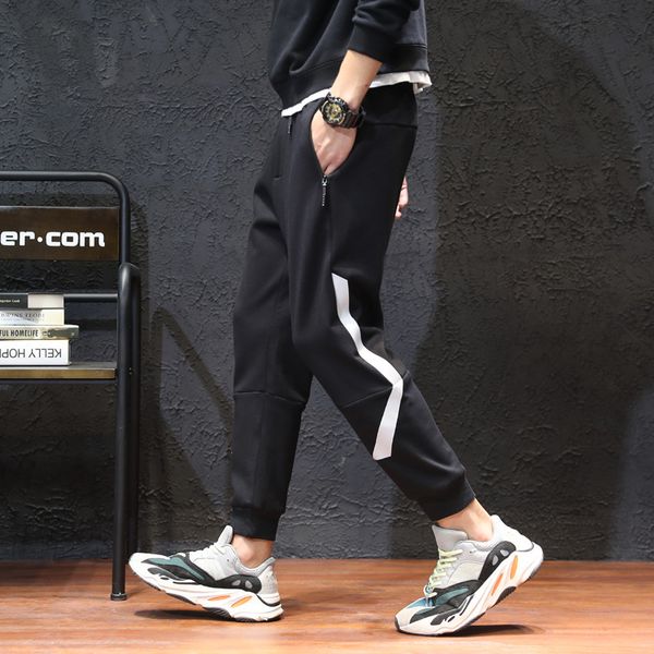 pants trousers autumn versatile overalls men's trendy slim leggings korean trend casual ruffian handsome harlem, Black
pants trousers autumn versatile overalls men's trendy slim leggings korean trend casual ruffian handsome harlem, Black
