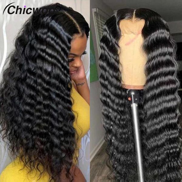 lace wigs chicwoo 13x4 loose deep wave frontal wig peruvian remy 150% 180% 250% front human hair for black women bleached knots, Black;brown
lace wigs chicwoo 13x4 loose deep wave frontal wig peruvian remy 150% 180% 250% front human hair for black women bleached knots, Black;brown
