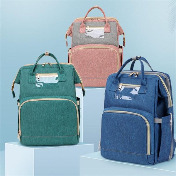 diaper bags mommy bag multifunctional baby folding bed moms usb backpack maternity nursing care shoulder stroller give pee pad
diaper bags mommy bag multifunctional baby folding bed moms usb backpack maternity nursing care shoulder stroller give pee pad
