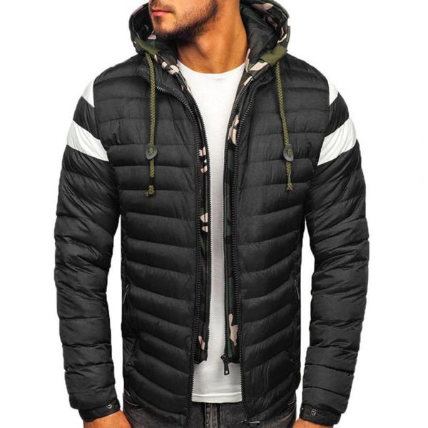 men's trench coats winter coat men contrast colors padded hooded camouflage male jacket for outdoor, Tan;black
men's trench coats winter coat men contrast colors padded hooded camouflage male jacket for outdoor, Tan;black