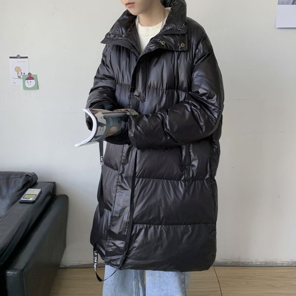 2021 new winter thick long men's parka warm fashion casual hooded coat men loose korean style oversized down jacket mens clothes jivz, Black
2021 new winter thick long men's parka warm fashion casual hooded coat men loose korean style oversized down jacket mens clothes jivz, Black