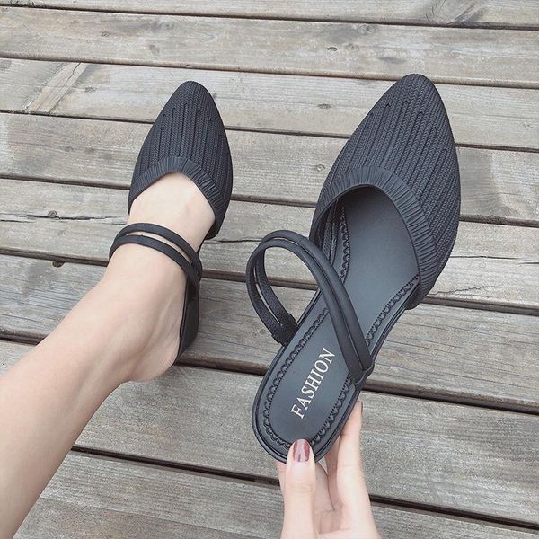 summer casual shoes women pointed toe jelly shoes woman slip on ladies wedge slippers sandals pleated female two wear 2021, Black
summer casual shoes women pointed toe jelly shoes woman slip on ladies wedge slippers sandals pleated female two wear 2021, Black