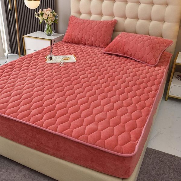sheets & sets crystal velvet thicken quilted mattress cover king queen bed fitted sheet anti-bacteria air-permeable pad
sheets & sets crystal velvet thicken quilted mattress cover king queen bed fitted sheet anti-bacteria air-permeable pad