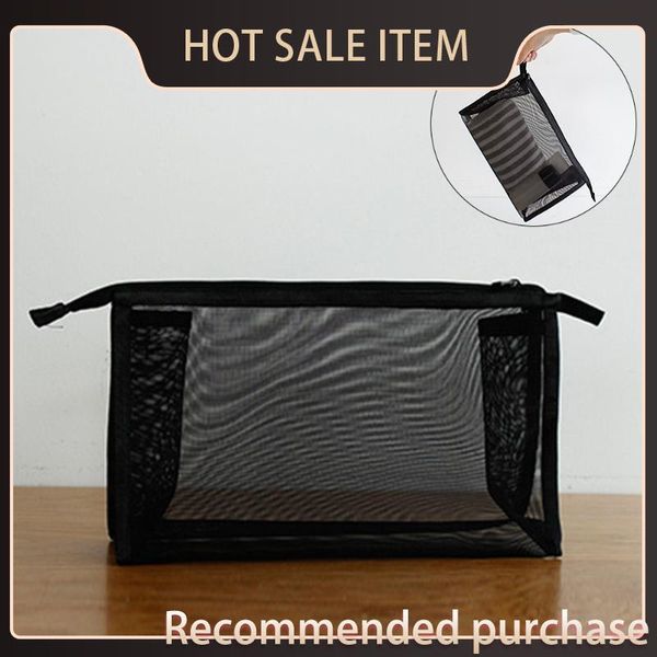 storage toothbrush pouch organizer makeup travel1 mesh cosmetic portable washing transparent women bag nylon case sxwrj, Red;black
storage toothbrush pouch organizer makeup travel1 mesh cosmetic portable washing transparent women bag nylon case sxwrj, Red;black