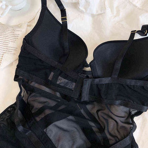 nxy set black gathered breasts bodysuit anti-sagging underwear body shaping bra set perspective with steel ring lingerie 1129, Red;black
nxy set black gathered breasts bodysuit anti-sagging underwear body shaping bra set perspective with steel ring lingerie 1129, Red;black