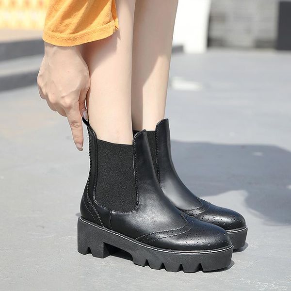 boots 2021 autumn winter leather women's fall shoes snow ankle women woman platform big size 35-40 ljb255, Black
boots 2021 autumn winter leather women's fall shoes snow ankle women woman platform big size 35-40 ljb255, Black