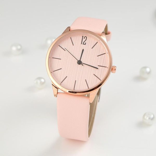 wristwatches women's watch 2021 casual quartz leather strap wall women fashion business wrist clock modern design, Slivery;brown
wristwatches women's watch 2021 casual quartz leather strap wall women fashion business wrist clock modern design, Slivery;brown
