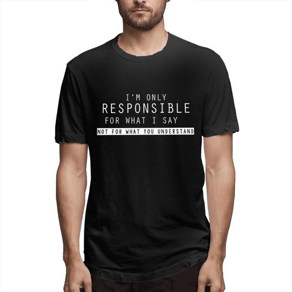 men's t-shirts men fashion graphic only responsible for what i say funny printed youth casual t-shirt, White;black
men's t-shirts men fashion graphic only responsible for what i say funny printed youth casual t-shirt, White;black