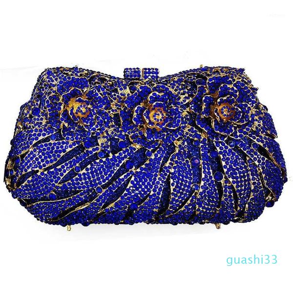 gold metal evening clutch blue crystal purse women floral phone bag ladies rhinestone diamond mini clutches female bags
gold metal evening clutch blue crystal purse women floral phone bag ladies rhinestone diamond mini clutches female bags