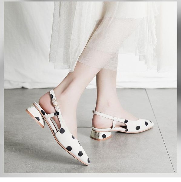 new summer dot printing gladiator sandals women pointed toe strange heels dress shoes back strap cutout gladiator sandalias, Black
new summer dot printing gladiator sandals women pointed toe strange heels dress shoes back strap cutout gladiator sandalias, Black