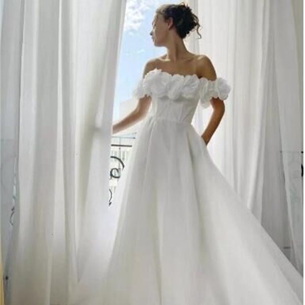 new white 2021 bridal gown boat neck off shoulder beach wedding es corseted 3d flowers princess party wear vestidos de mairee bc1z
new white 2021 bridal gown boat neck off shoulder beach wedding es corseted 3d flowers princess party wear vestidos de mairee bc1z