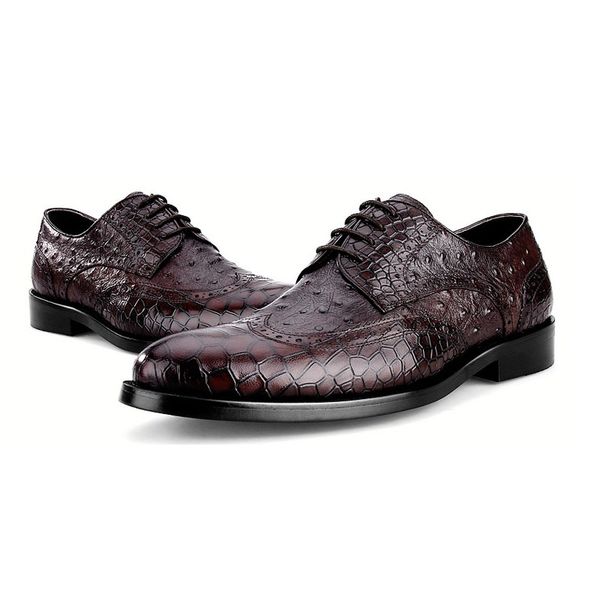 fashion wedding business dress shoes crocodile pattern pointed toe formal oxfords genuine leather office party shoes for men d08, Black
fashion wedding business dress shoes crocodile pattern pointed toe formal oxfords genuine leather office party shoes for men d08, Black