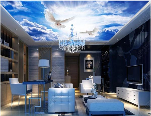 wallpapers 3d ceiling mural po wallpaper sunshine blue sky white clouds pigeon in the living room for walls rolls
wallpapers 3d ceiling mural po wallpaper sunshine blue sky white clouds pigeon in the living room for walls rolls