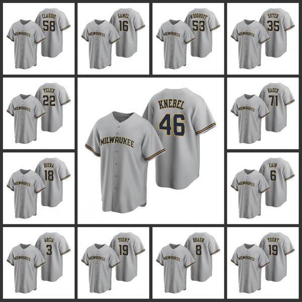 milwaukee brewers men keston hiura brent suter christian yelich orlando arcia orlando arcia replica road women youth jersey, Black
milwaukee brewers men keston hiura brent suter christian yelich orlando arcia orlando arcia replica road women youth jersey, Black