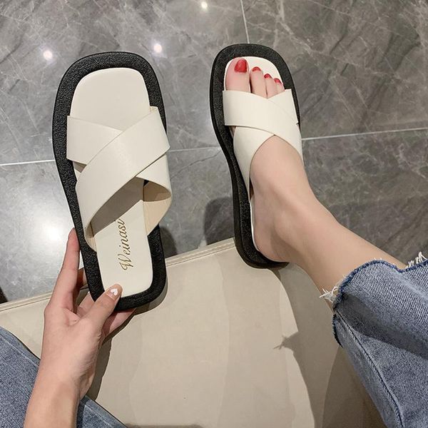 slippers shoes women summer luxury slides med shale female beach pantofle rubber flip flops platform square toe designer sabot 2, Black
slippers shoes women summer luxury slides med shale female beach pantofle rubber flip flops platform square toe designer sabot 2, Black