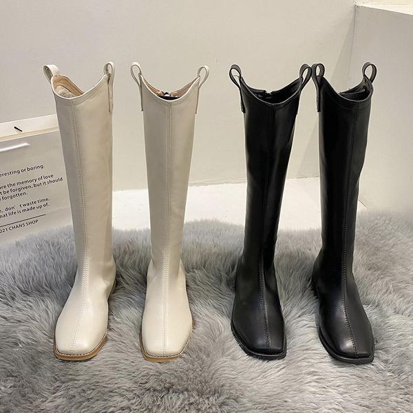 boots women 2021 autumn shoes thigh high heels luxury designer round toe winter footwear low over-the-knee f, Black
boots women 2021 autumn shoes thigh high heels luxury designer round toe winter footwear low over-the-knee f, Black