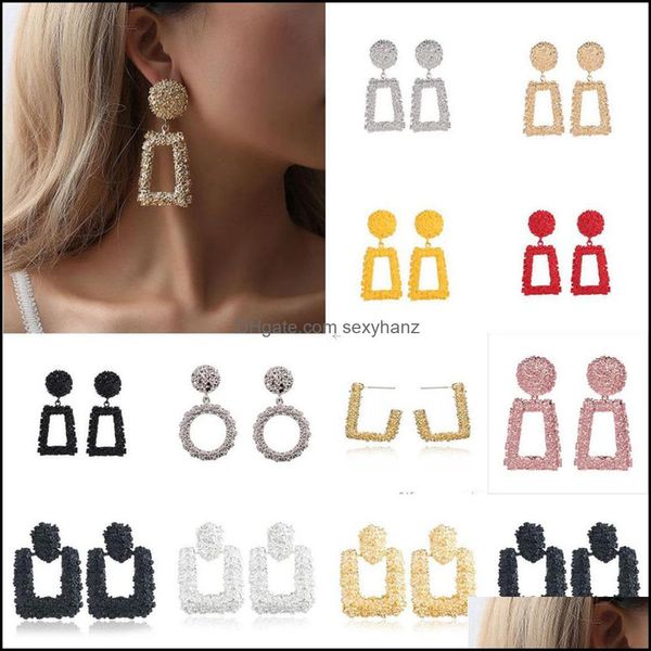 stud earrings jewelry big vintage for women color golden geometric statement 2021 metal earing hanging trend drop delivery bhkc0, Golden;silver
stud earrings jewelry big vintage for women color golden geometric statement 2021 metal earing hanging trend drop delivery bhkc0, Golden;silver