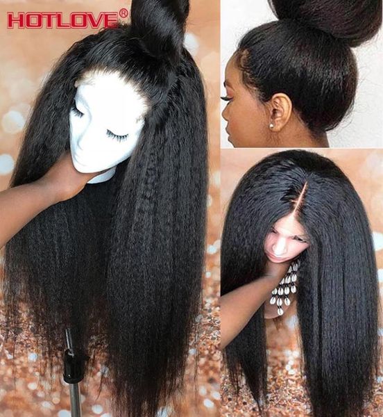 lace wigs brazilian kinky straight front human hair 13x1 middle part frontal 28 inches remy wig 180% density, Black;brown
lace wigs brazilian kinky straight front human hair 13x1 middle part frontal 28 inches remy wig 180% density, Black;brown