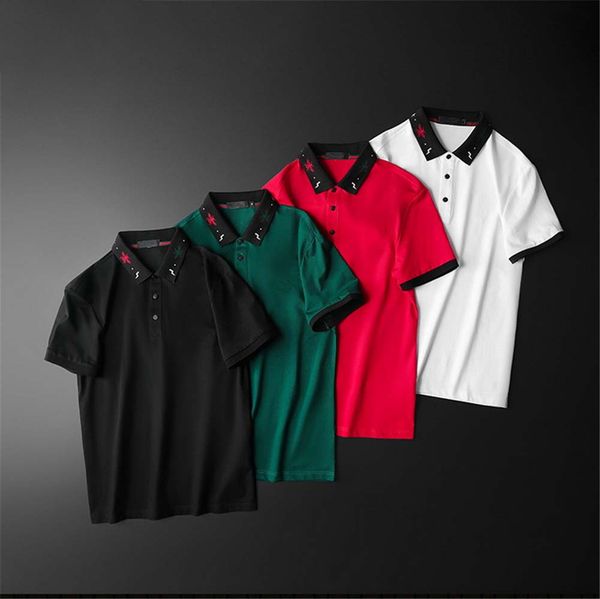 polo shirts mens designer t-shirts clothing bee embroidery print letters business short sleeve calssic tshirt skateboard casual tees, White;black
polo shirts mens designer t-shirts clothing bee embroidery print letters business short sleeve calssic tshirt skateboard casual tees, White;black