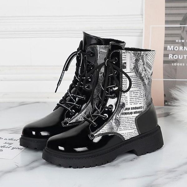 boots 2021 fashion cotton shoes women winter show thin port wind autumn schoolgirl plus velvet locomotive boots., Black
boots 2021 fashion cotton shoes women winter show thin port wind autumn schoolgirl plus velvet locomotive boots., Black