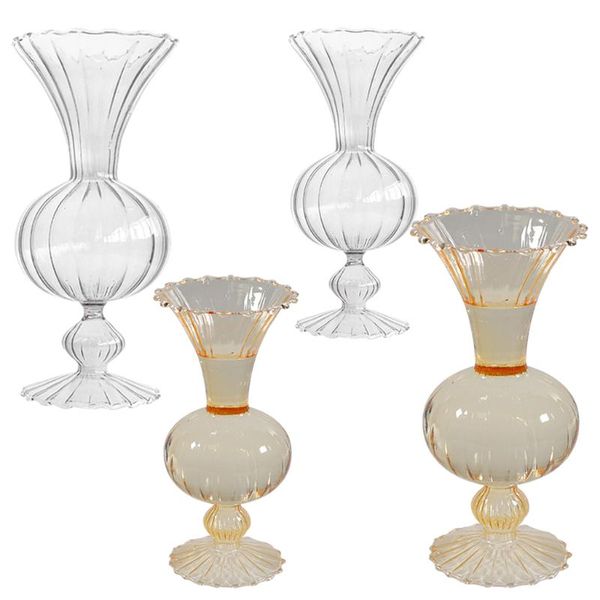 vases decorative glass vase hydroponic container simplicity living room decoration