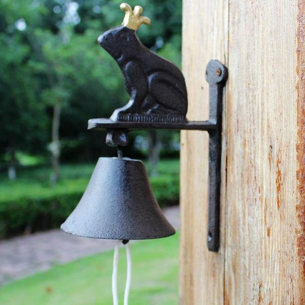 american rural rural cast iron doorbell welcome wall decoration animal image of frog prince with bell in front of the door
american rural rural cast iron doorbell welcome wall decoration animal image of frog prince with bell in front of the door