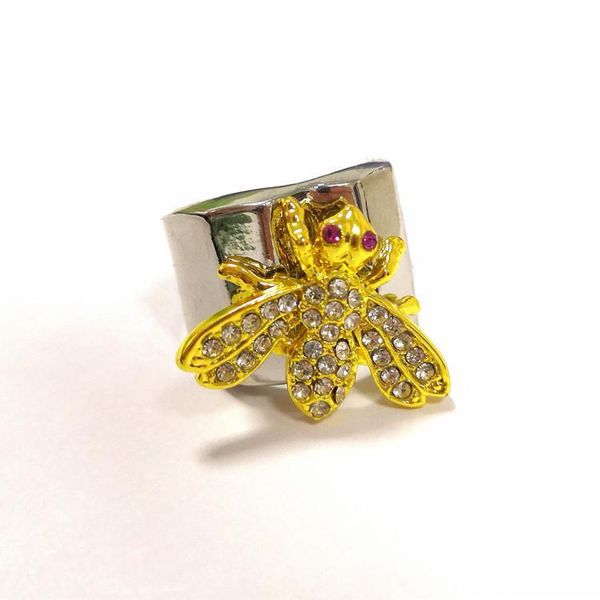 wedding rings cute animal ring fashion honey bee with micro paved silver plated female jewelry for women party gifts, Slivery;golden
wedding rings cute animal ring fashion honey bee with micro paved silver plated female jewelry for women party gifts, Slivery;golden