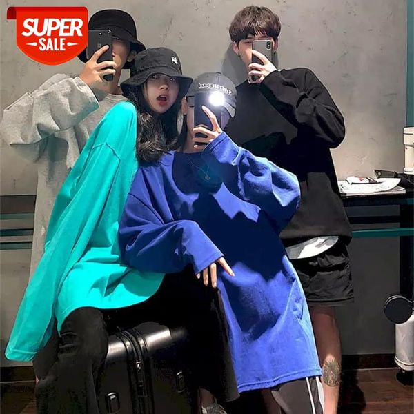 New Autumn Spring Harajuku TShirt Women Solid Normcore T-Shirt Loose Long Sleeve O-Neck Tees Tops Ins Style Female Clothing #Ov6H, White
New Autumn Spring Harajuku TShirt Women Solid Normcore T-Shirt Loose Long Sleeve O-Neck Tees Tops Ins Style Female Clothing #Ov6H, White