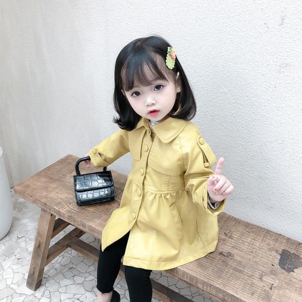 coat girl's leather cloth 2021 spring and autumn fashion children jacket female baby korean version, Blue;gray
coat girl's leather cloth 2021 spring and autumn fashion children jacket female baby korean version, Blue;gray