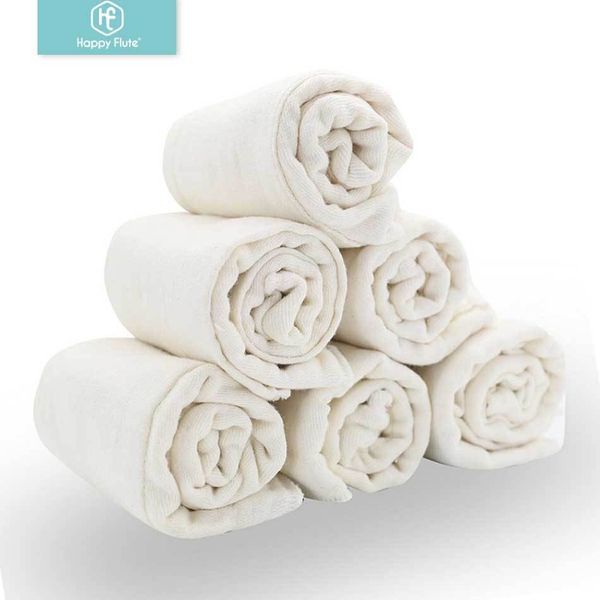 happy flute 6pieces/lot 100% soft unbleached cotton for softness and fast absorbency baby prefold cloth diaper insert 210312
happy flute 6pieces/lot 100% soft unbleached cotton for softness and fast absorbency baby prefold cloth diaper insert 210312