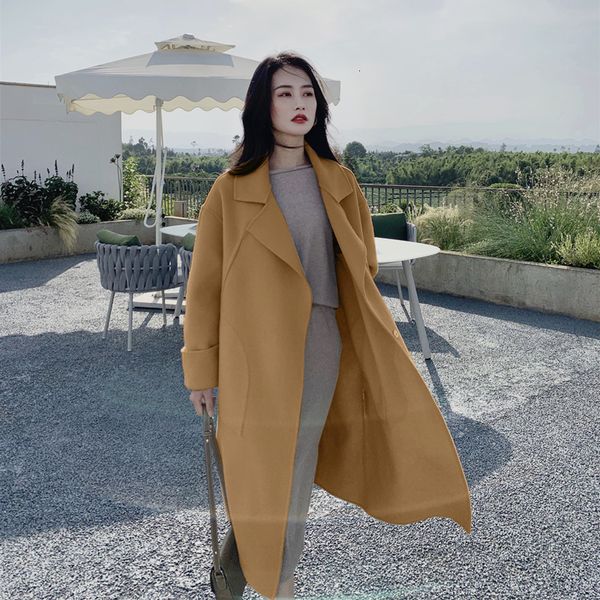 2021 new double side woolen coats and jackets women korean long 100% wool coat female winter jacket pp253 rqu0, Black
2021 new double side woolen coats and jackets women korean long 100% wool coat female winter jacket pp253 rqu0, Black