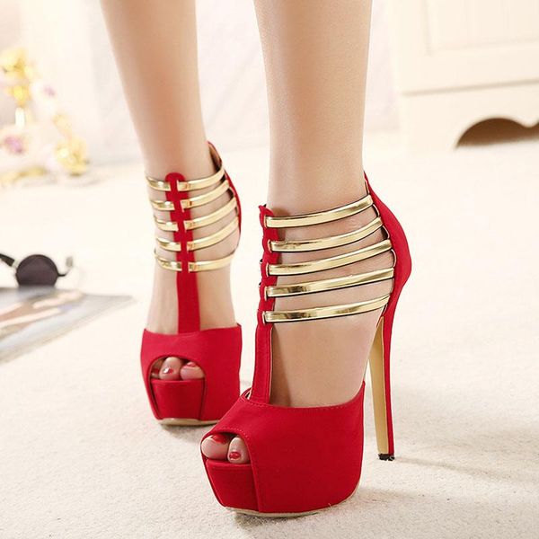 dress shoes high heels woman pumps women peep toe wedding party ladies platform zapatos mujer tacon 34-45, Black
dress shoes high heels woman pumps women peep toe wedding party ladies platform zapatos mujer tacon 34-45, Black
