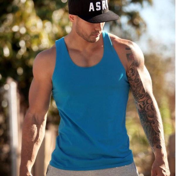 men' tank 2021 summer europe and usa fitness training vest sport type color for men, White;black
men' tank 2021 summer europe and usa fitness training vest sport type color for men, White;black