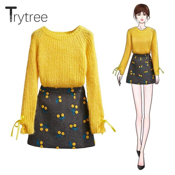 two piece dress trytree 2021 autumn winter set casual o-neck solid hollow out + skirt mini fashion office lady 2, White
two piece dress trytree 2021 autumn winter set casual o-neck solid hollow out + skirt mini fashion office lady 2, White