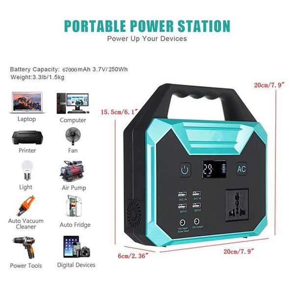 humidifiers selling power bank solar station 67000mah 3.7v portable generator battery charger with usb qc 3.0 quick charge
humidifiers selling power bank solar station 67000mah 3.7v portable generator battery charger with usb qc 3.0 quick charge