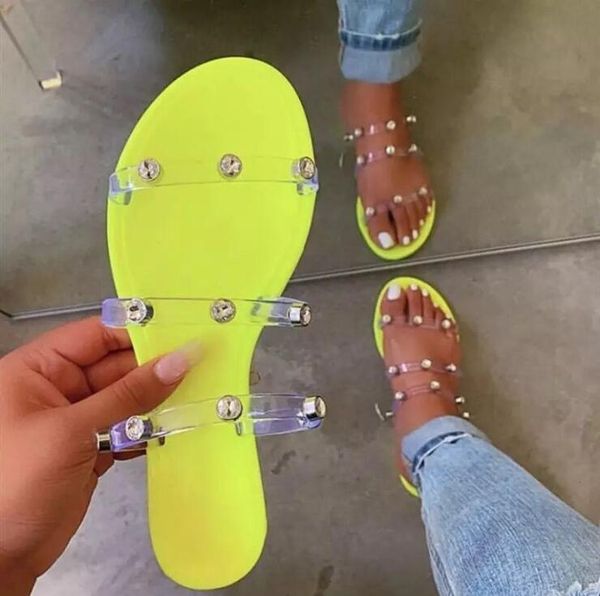 llogai summer new women three-layer pvc rivet beaded flat non-slip durable slippers outdoor all-match casual sandals size 35-43, Black
llogai summer new women three-layer pvc rivet beaded flat non-slip durable slippers outdoor all-match casual sandals size 35-43, Black