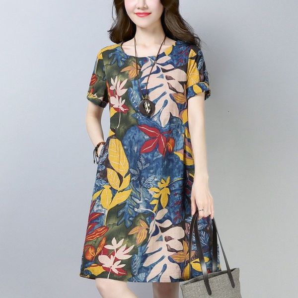 2021 new ethnic vintage print plus size dress women slim o neck elegant summer dresses ladies short sleeve mx3z, Black;gray
2021 new ethnic vintage print plus size dress women slim o neck elegant summer dresses ladies short sleeve mx3z, Black;gray