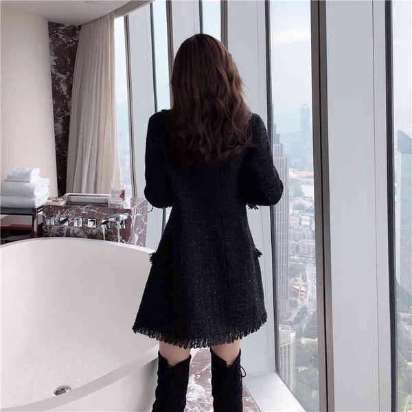 two piece dress women's plaid coat, single button long sleeve retail tassel, korea, thick, autumn, 2021, White
two piece dress women's plaid coat, single button long sleeve retail tassel, korea, thick, autumn, 2021, White