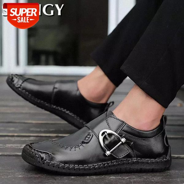autumn new buckle strap casual men shoes flat sewing solid color men's loafers glossy comfortable males shoes #cb7f
autumn new buckle strap casual men shoes flat sewing solid color men's loafers glossy comfortable males shoes #cb7f