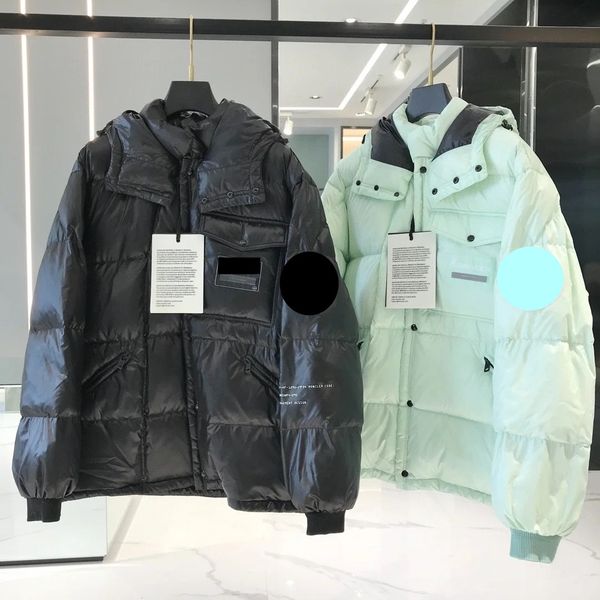luxury france women's down jackets designer brand maya mint green lightning burst short color matching short thick coat, Black
luxury france women's down jackets designer brand maya mint green lightning burst short color matching short thick coat, Black